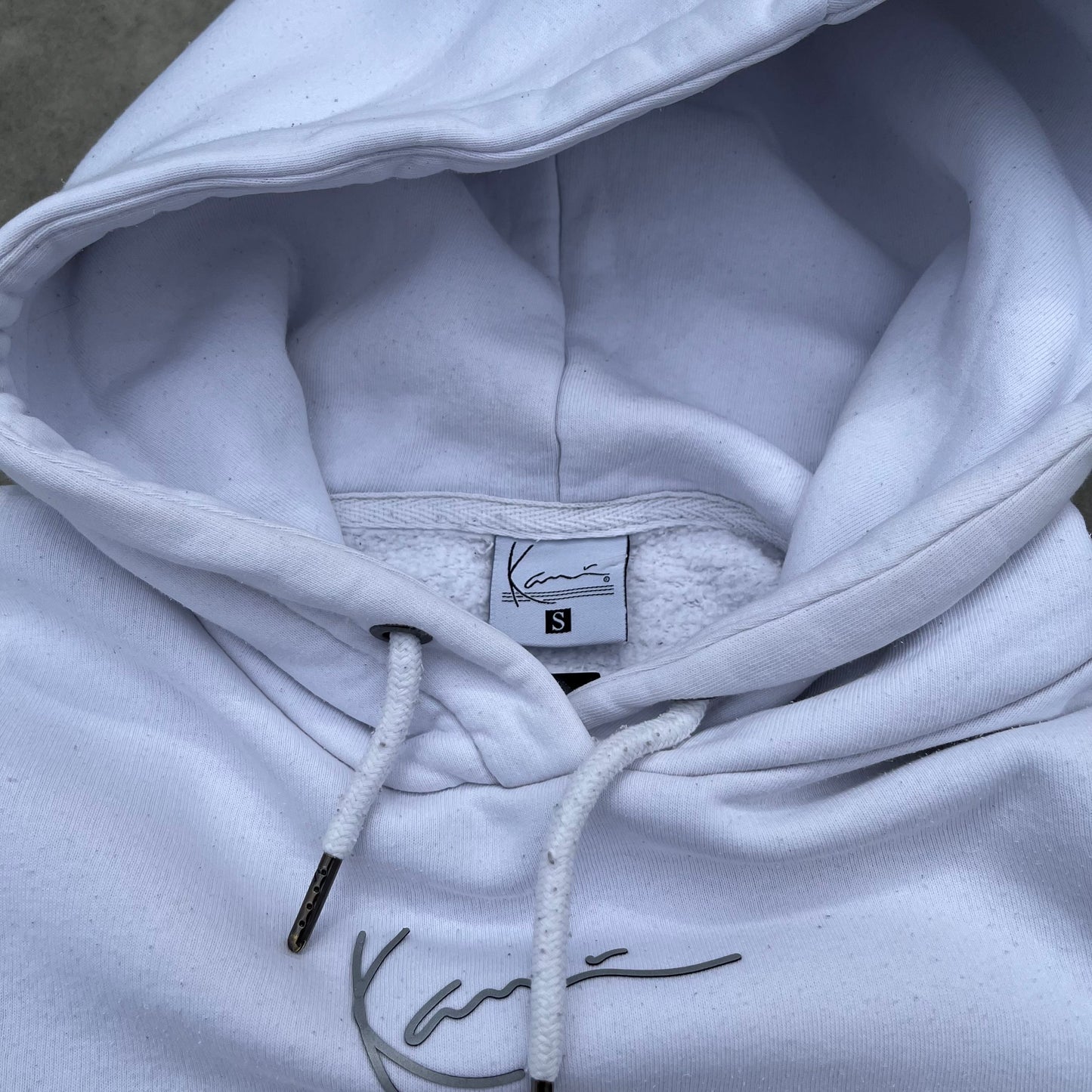 Karl Kani White Hoodie S