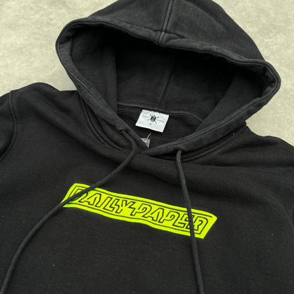 Daily Paper Black Hoodie S