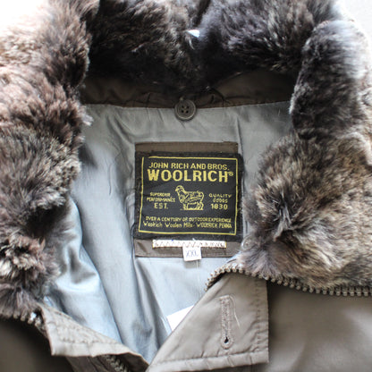 Woolrich Vintage Brown Long Coat (Man-XXL)