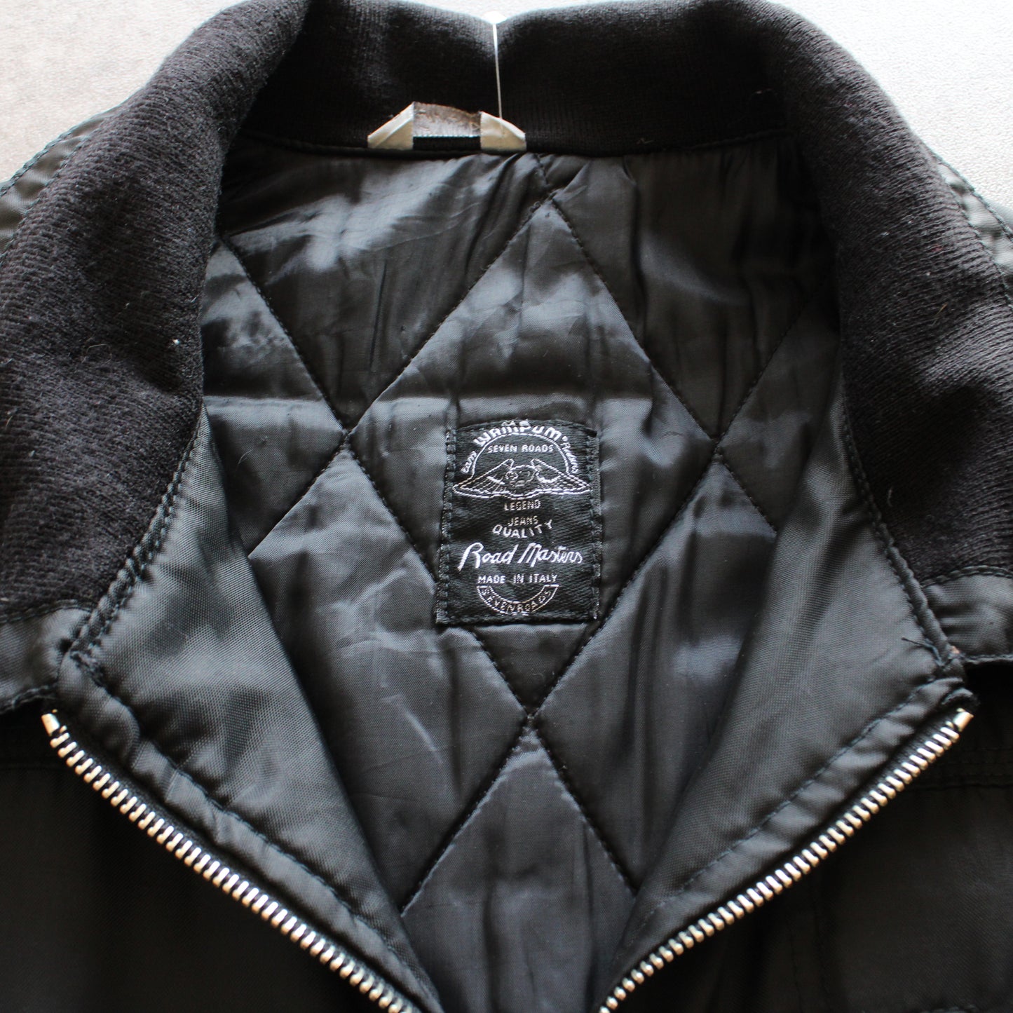 Wampum Road Masters Black Transitional Jacket (Man-XL)