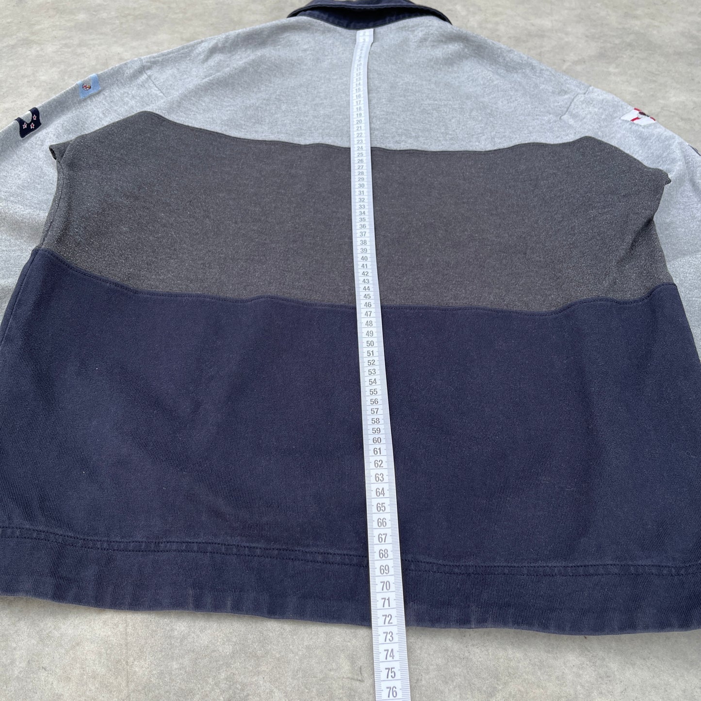 Eden Park Colorblock Rugby Shirt L