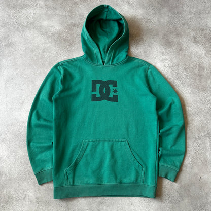 DC Shoes Green Big Center Logo Hoodie XL