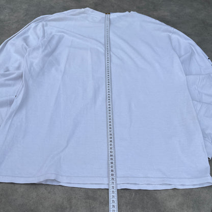 Rip N Dip White Pocket Long Sleeve Shirt L