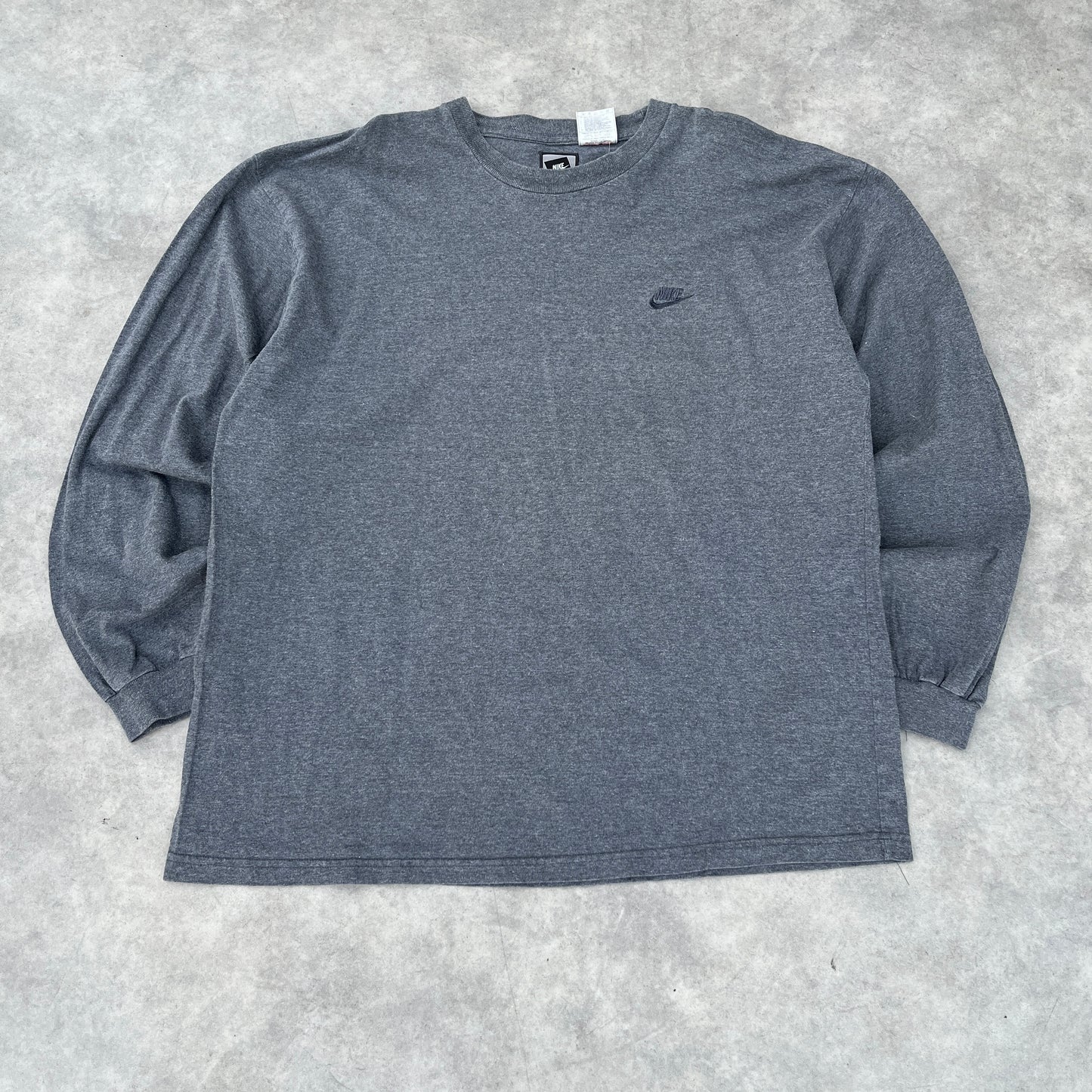 Nike Grey Long Sleeve Shirt XXL