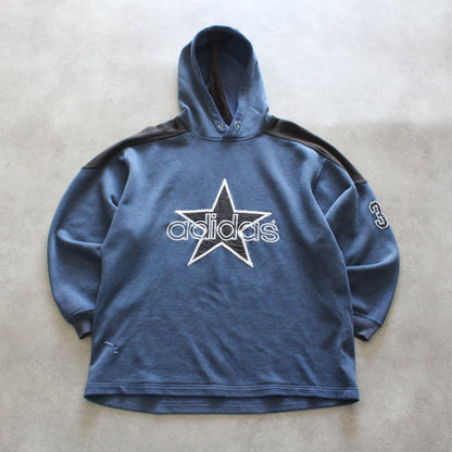 Adidas Vintage Center Embrioed Hoodie (Man-M)