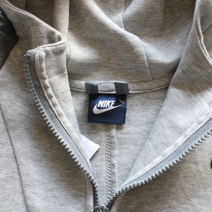 Nike Zip Up Hoodie-Light Grey (Woman-L)