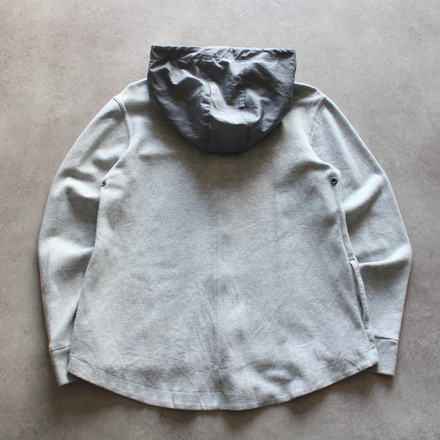 Nike Zip Up Hoodie-Light Grey (Woman-L)