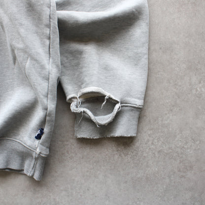 Adidas Vintage NY Distressed Crewneck - Grey (Man-L)