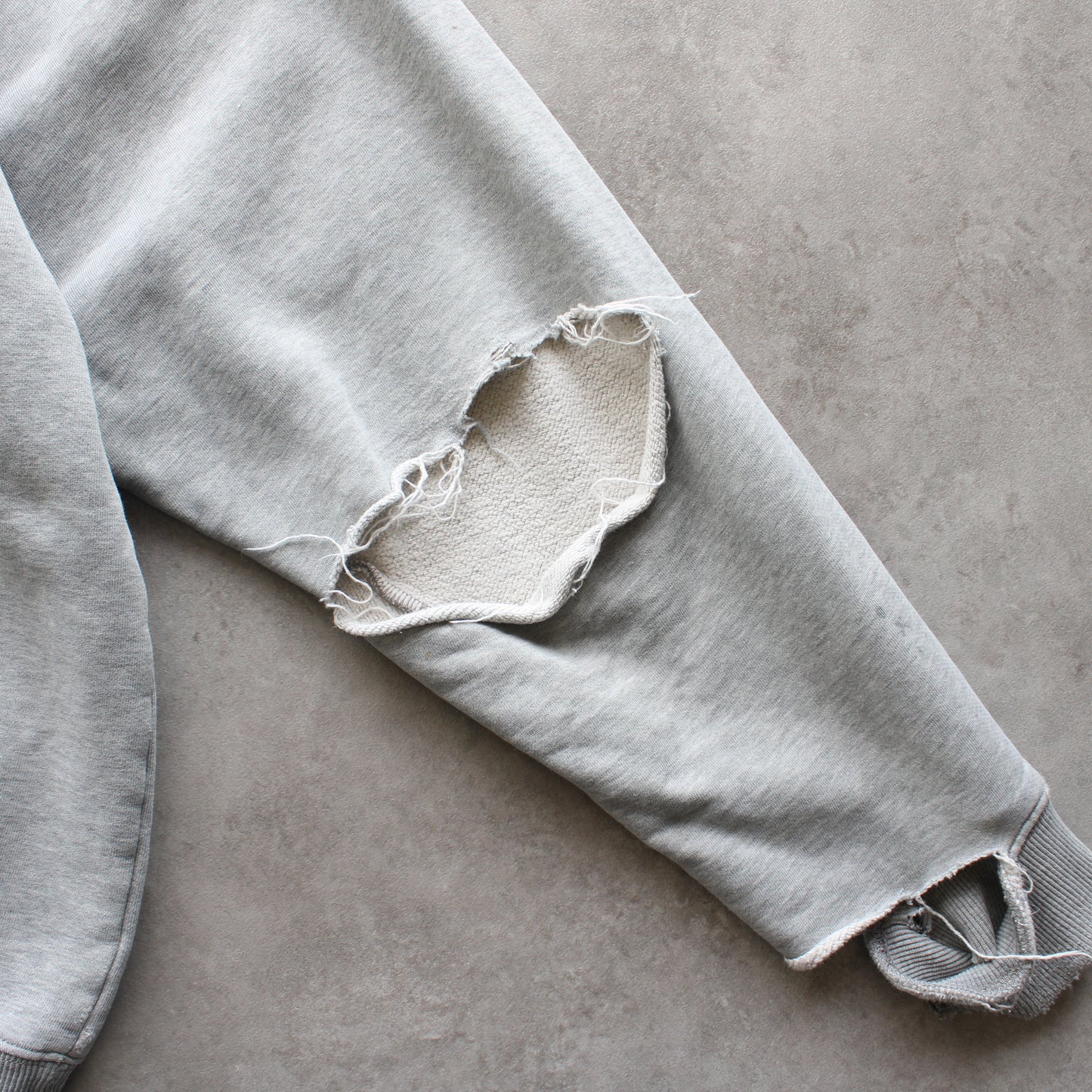 Adidas Vintage NY Distressed Crewneck - Grey (Man-L)