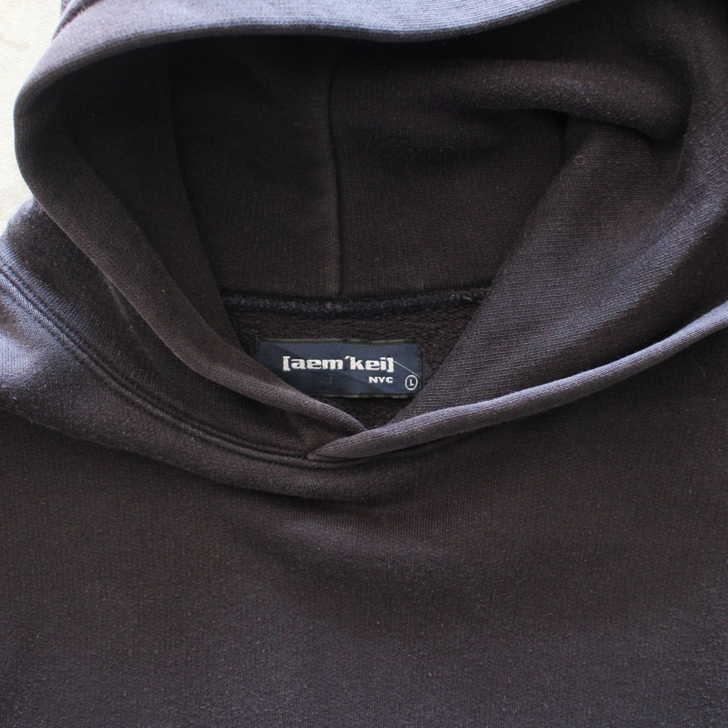Aem’kei NYC Hoodie – Faded Black (Man-L)