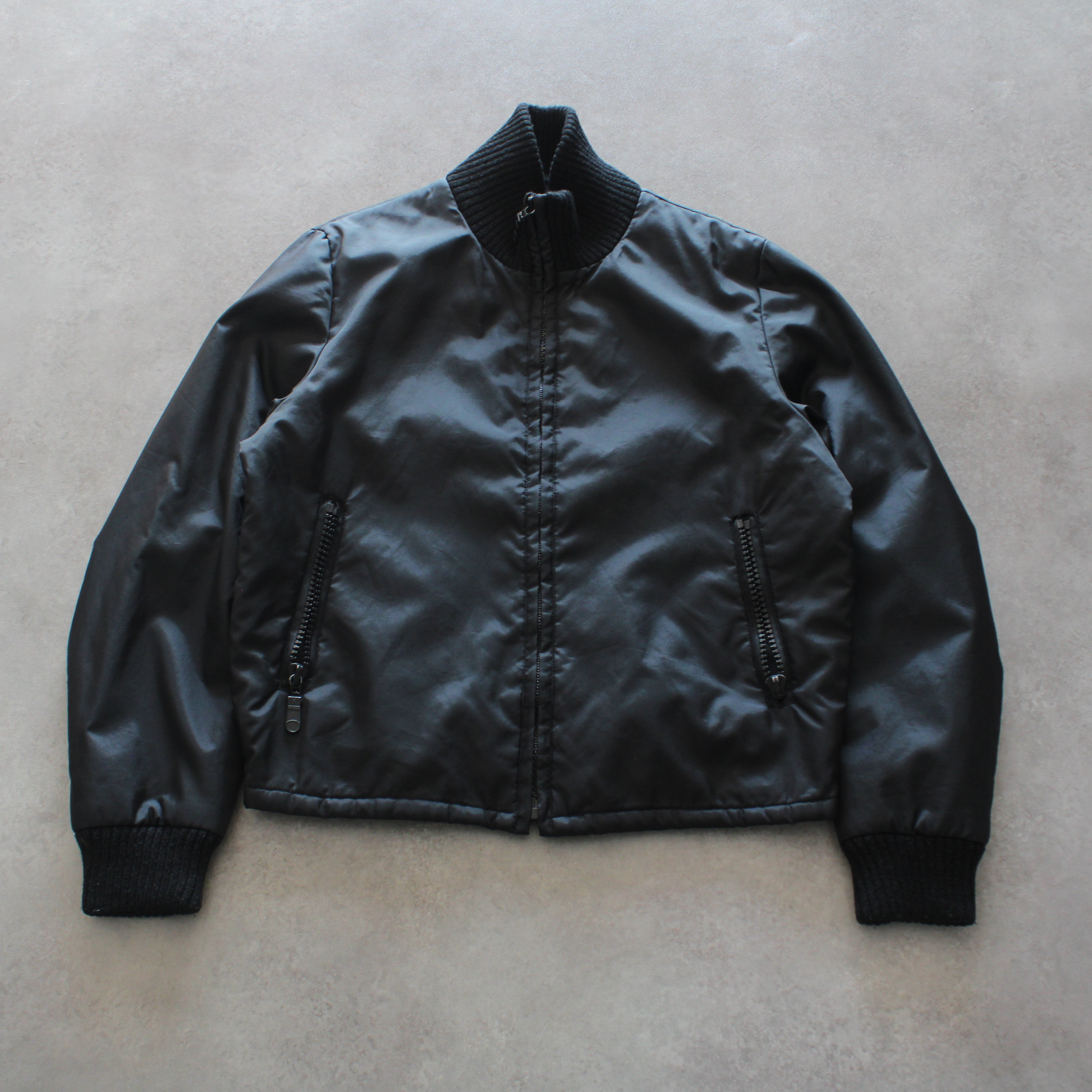 Icono Bomber Jacket – Black (Man-S) – UGSTORE