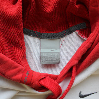Nike C72 Hoodie – White/Red (Man-M)