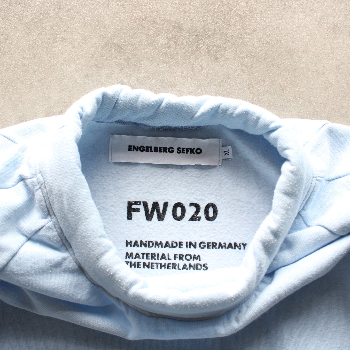 Engelberg Sefko Oversized Crewneck – Light Blue (Man-L)