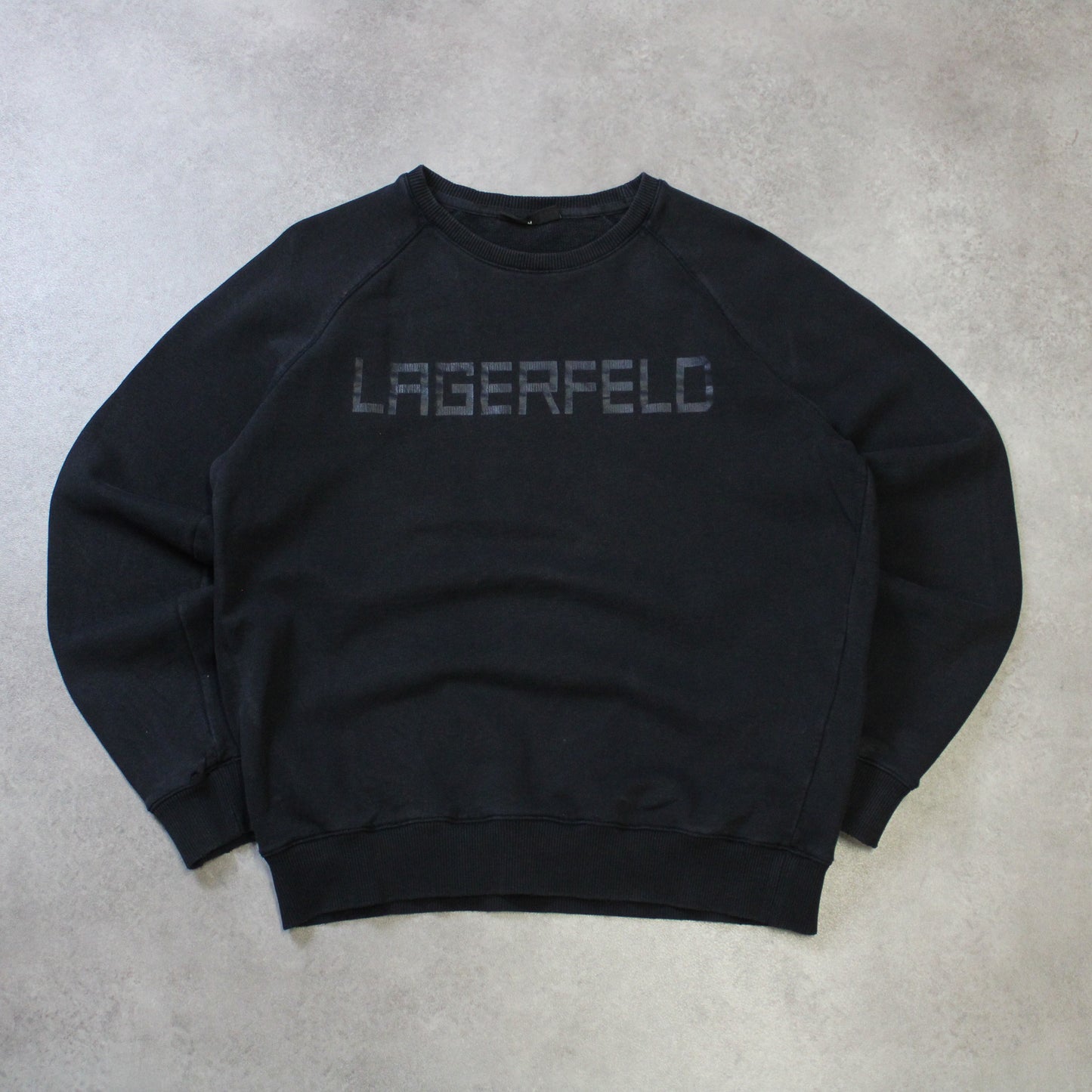 Lagerfeld Crewneck Sweater (Man-M) [DISTRESSED]