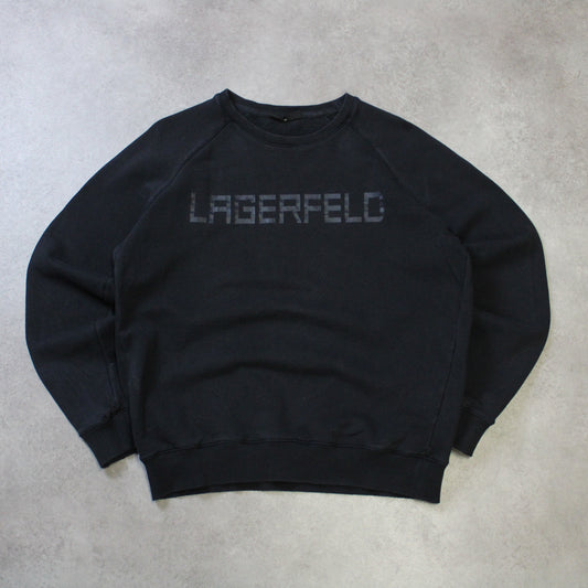Lagerfeld Crewneck Sweater (Man-M) [DISTRESSED]