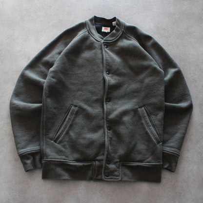 Levi’s Embroidered Back Sweater Jacket – Dark Green (Man-M)