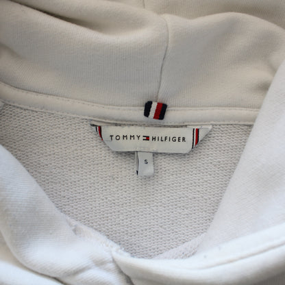 Tommy Hilfiger Embroidered Hoodie – White (Man-S)