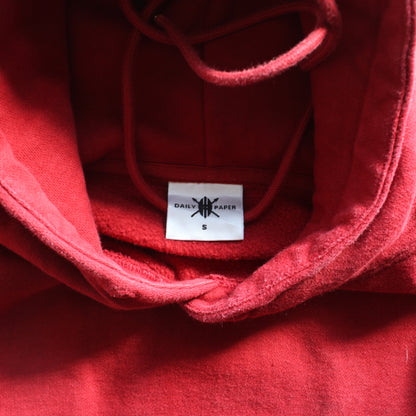 Daily Paper Embroidered Hoodie – Red (Man-S)