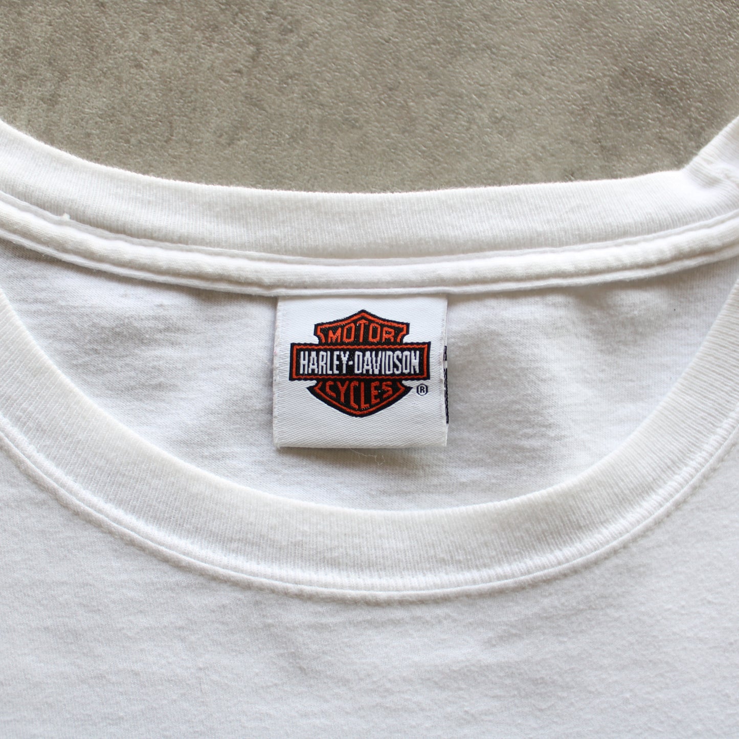 Harley-Davidson Pearl Harbor 2016 Printed Tee – White (Man-3XL, Flawed)