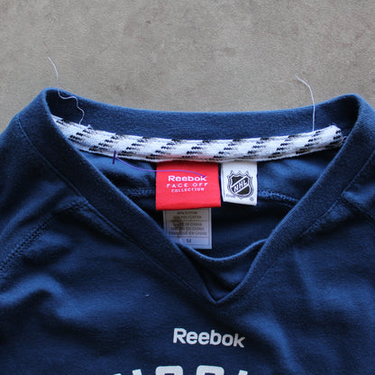Reebok NHL Vancouver Long Sleeve Tee – Navy/Green (Man-M)