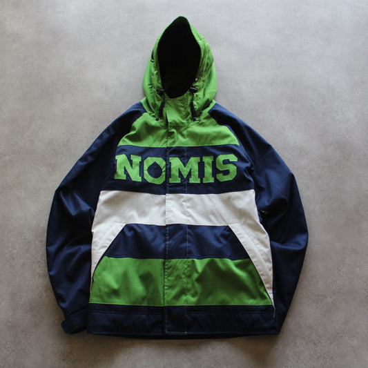 Nomis Snowboard Jacket – Green/Navy/White (Man-M)