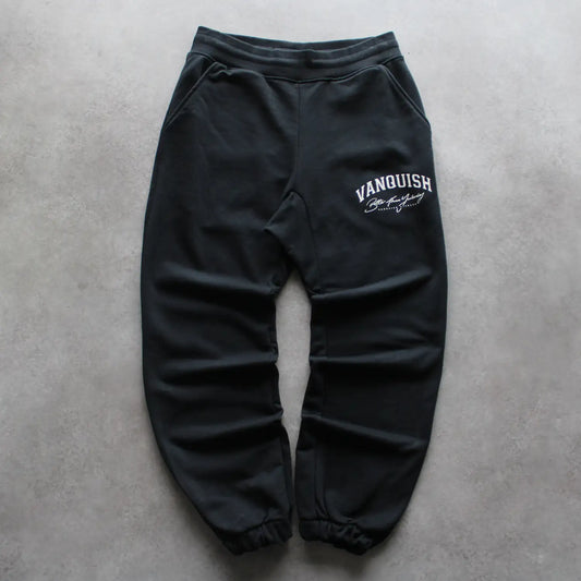 Vanquish Printed Sweatpants – Black (Man-S)