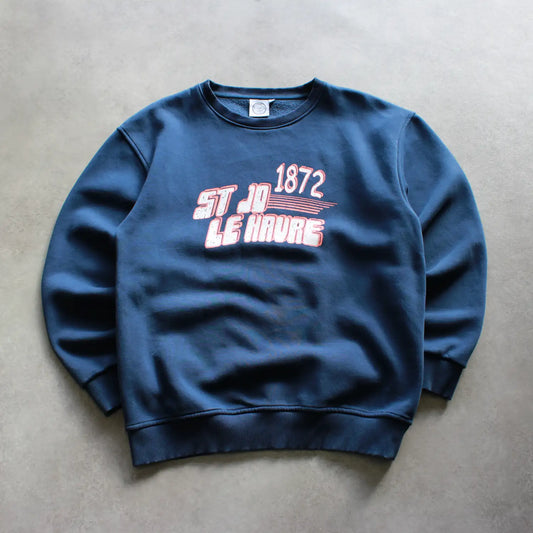 Saint Joseph Printed Crewneck – Navy (Man-L)