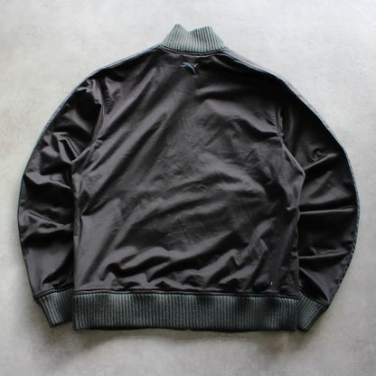 Puma Zip Up Tracksuit – Charcoal (Man-L)