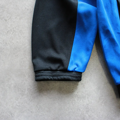 Fila Tracksuit Zip Up – Black/Blue (Man-XL)