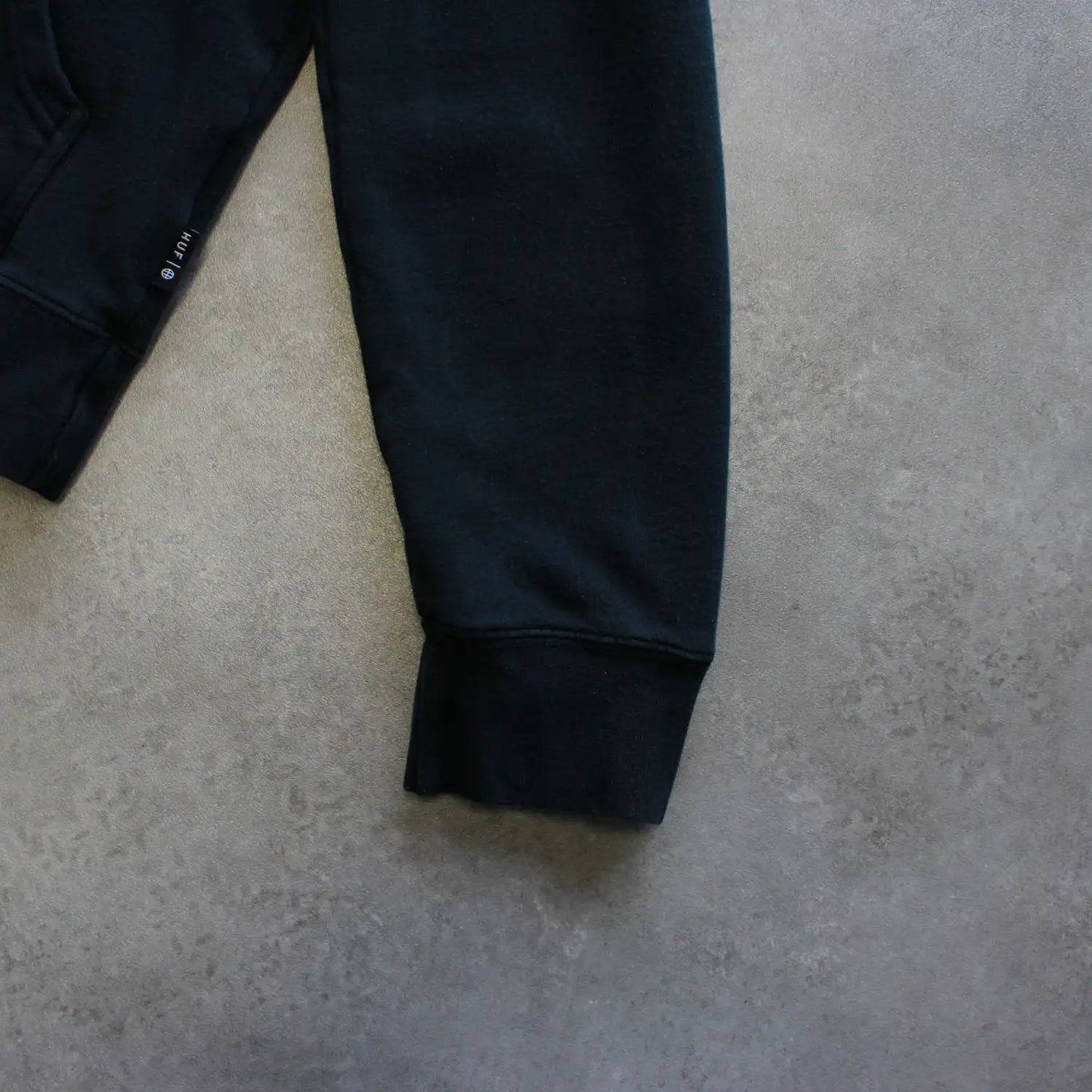 HUF Printed Hoodie – Black/Blue (Man-S)