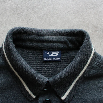 Bogner Sport Embroidered Shirt – Dark Grey (Man-L)