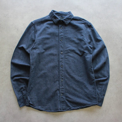 AllSaints Denim Shirt – Dark Blue (Man-XS)