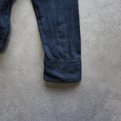 AllSaints Denim Shirt – Dark Blue (Man-XS)