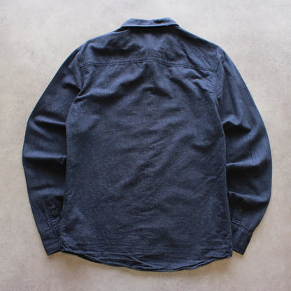 AllSaints Denim Shirt – Dark Blue (Man-XS)