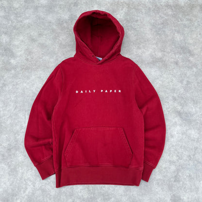 Daily Paper Red Hoodie S
