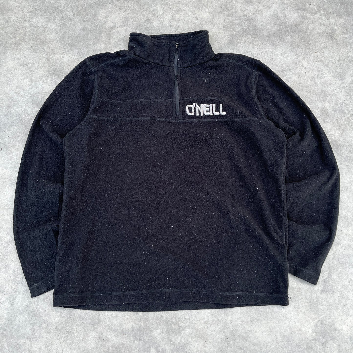 O'Neill Black Quarter Zip Fleece S