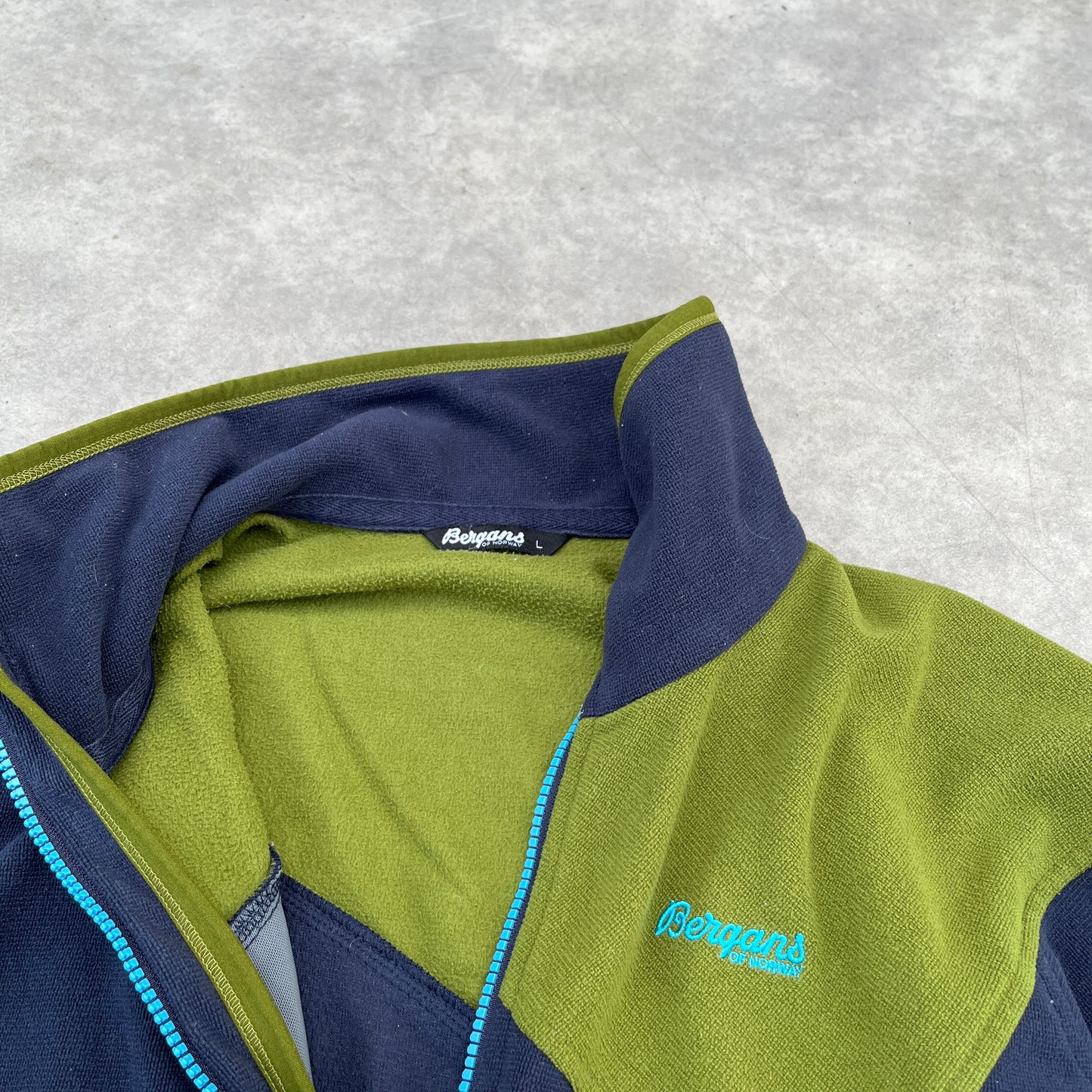 Bergans Navy Fleece Jacket L