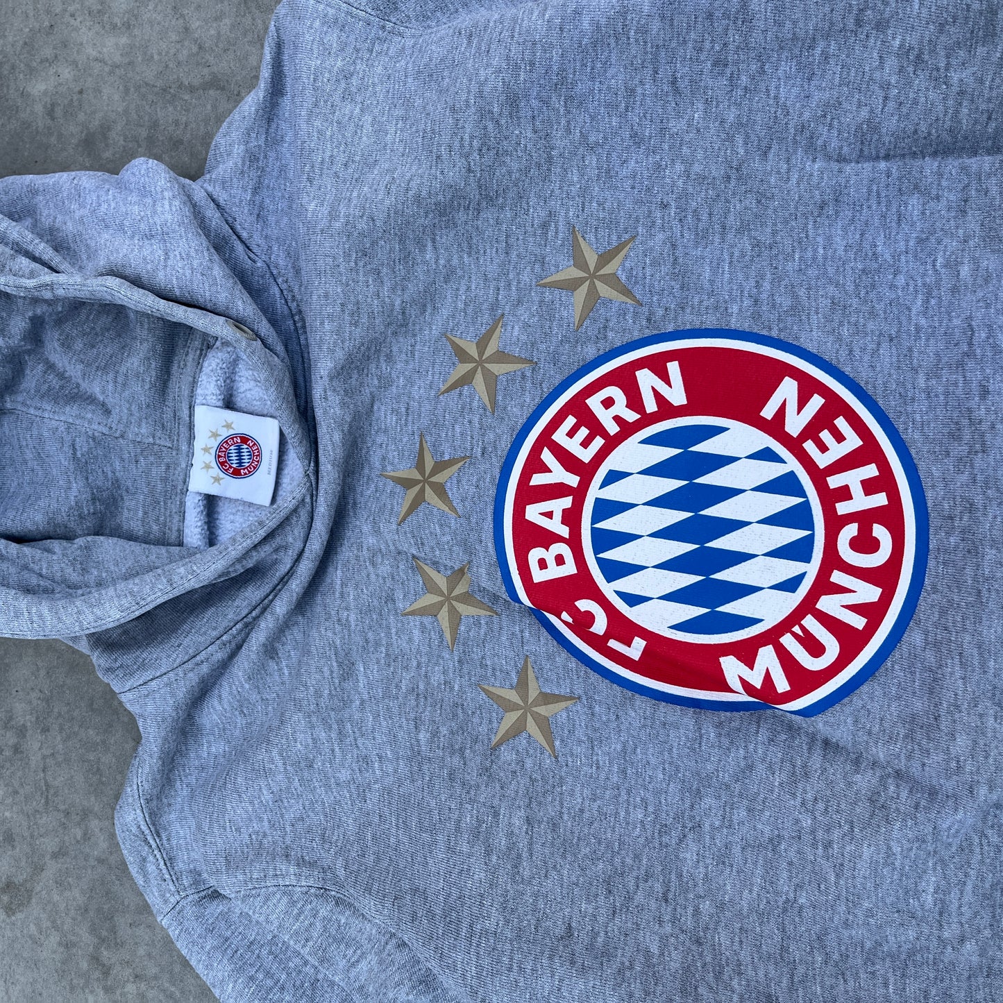FC Bayern Munich Grey Hoodie M