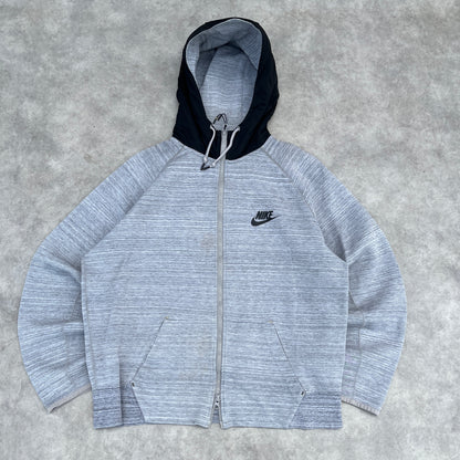 Nike Grey Tech Zip Hoodie L