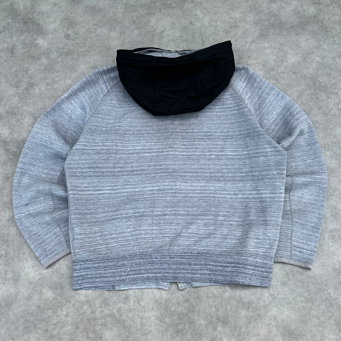Nike Grey Tech Zip Hoodie L
