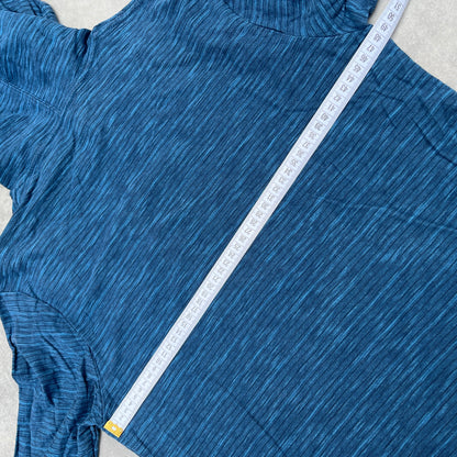 Quiksilver Blue Striped Hoodie M