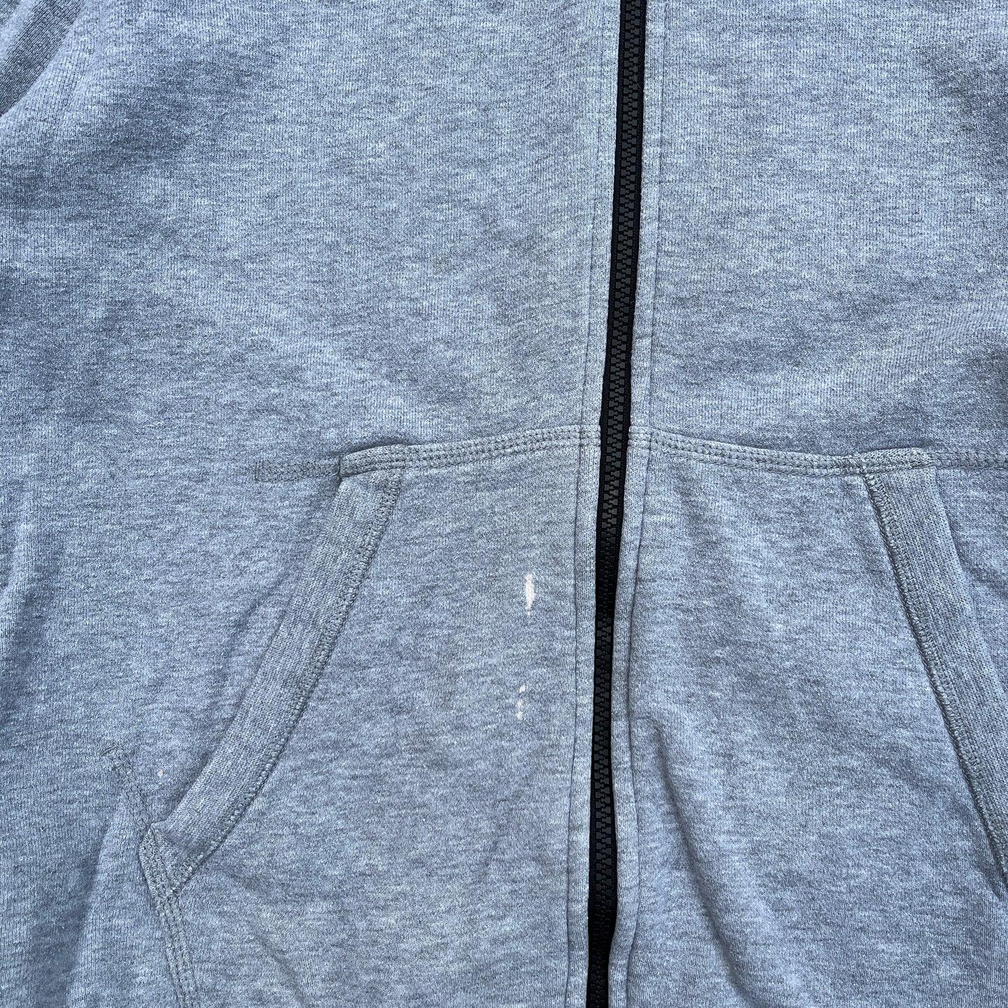 Nike Grey Zip Hoodie L
