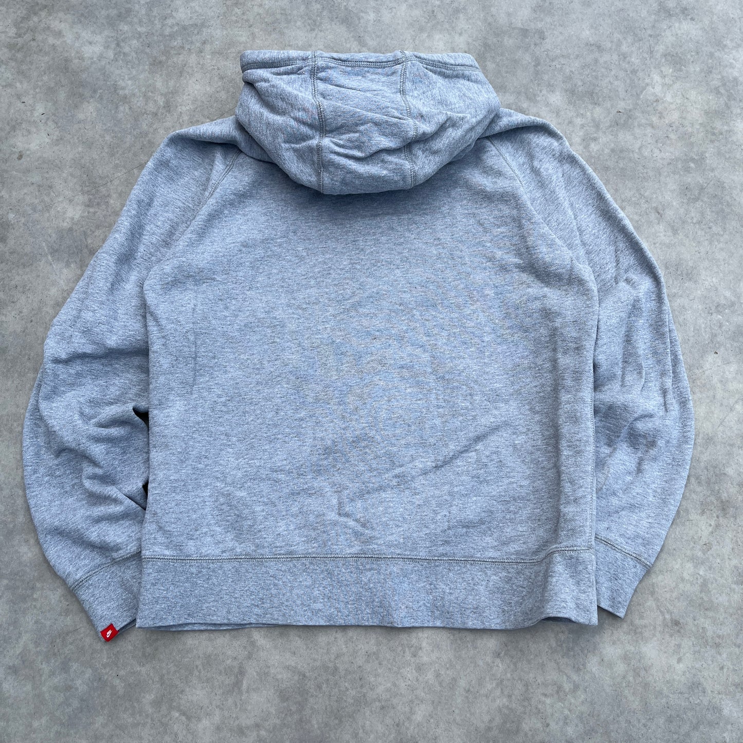 Nike Grey Zip Hoodie L