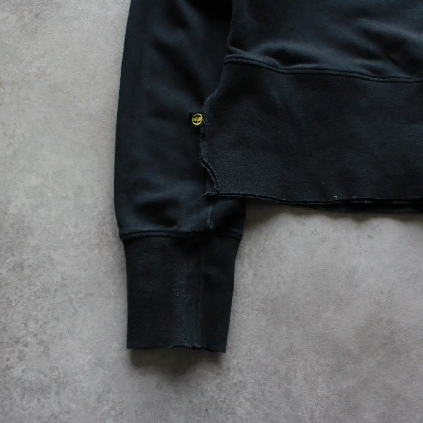 Split Printed Crewneck – Black/Pink (Woman-L)