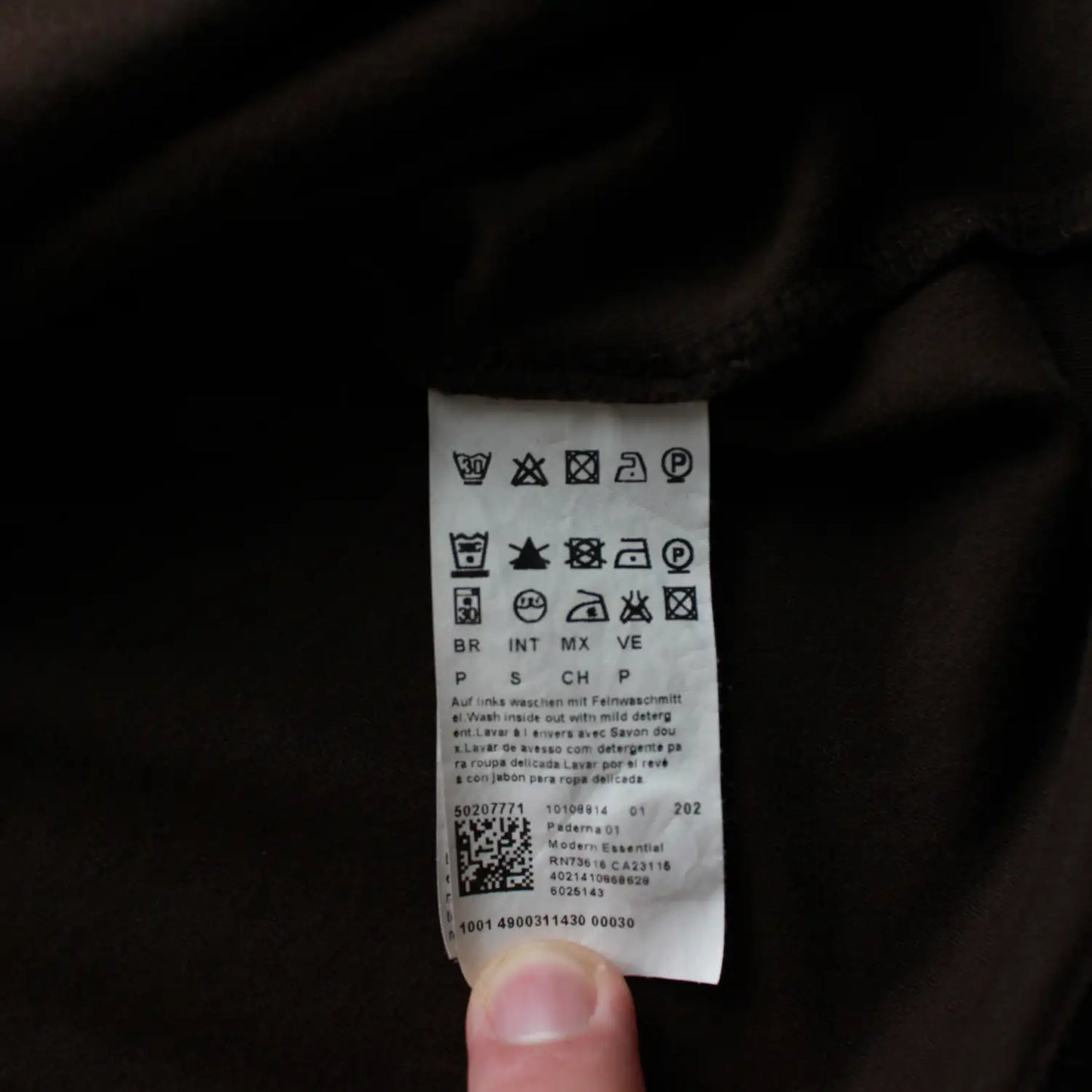 Hugo Boss Long Sleeve Polo Shirt – Brown (Man-S)