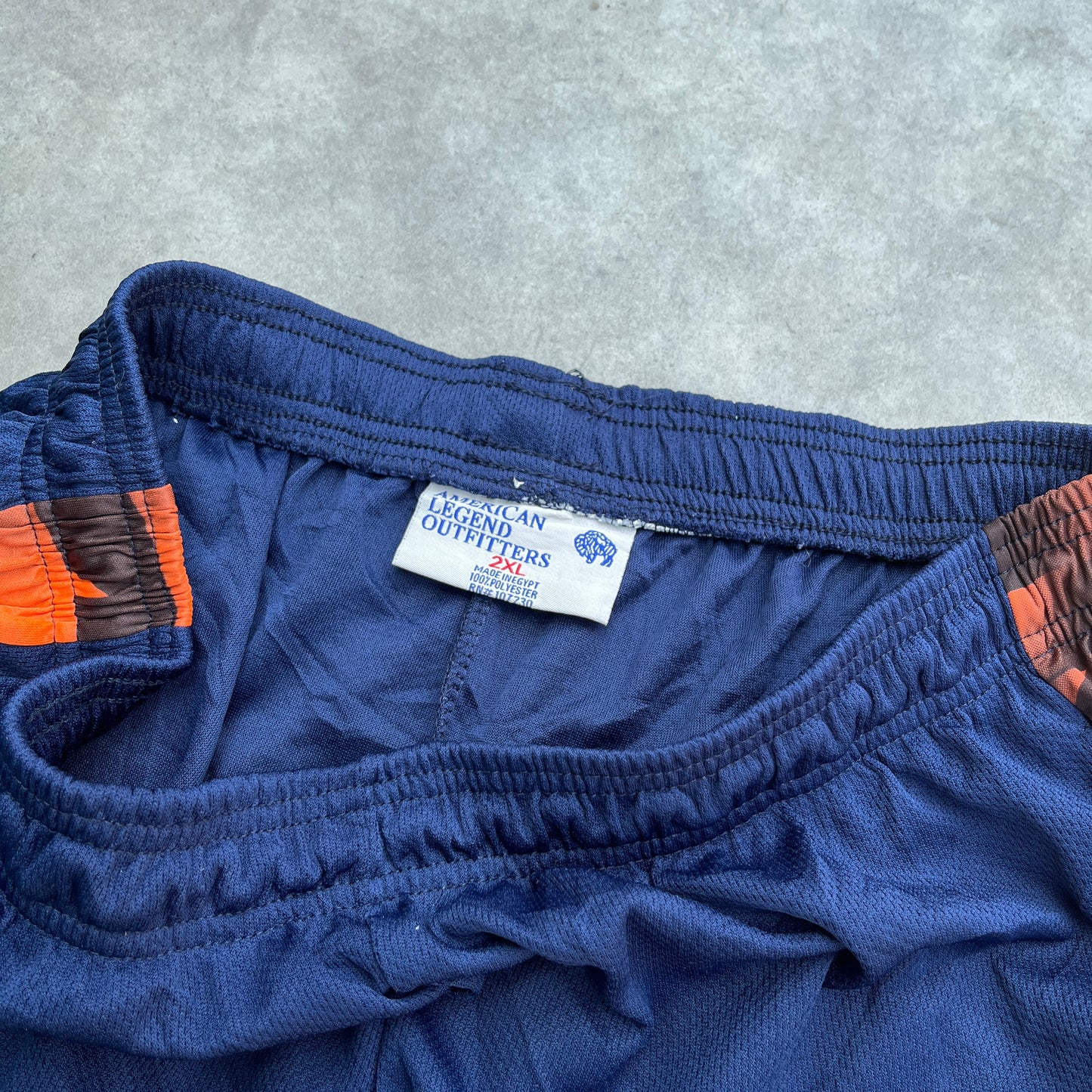 American Legend White Pine Wrestling Mesh Shorts 2XL