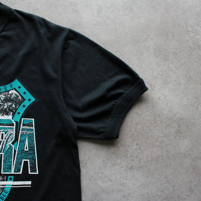 Hampstead Niagara Falls Printed Tee – Black/Teal (Man-XL, fits M)