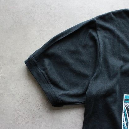 Hampstead Niagara Falls Printed Tee – Black/Teal (Man-XL, fits M)