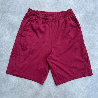 All In Motion Burgundy Mesh Shorts S