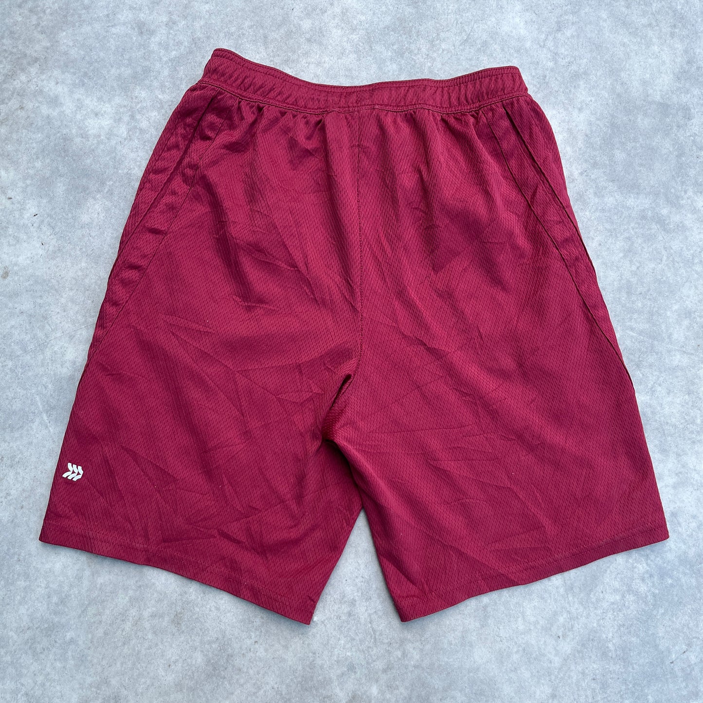 All In Motion Burgundy Mesh Shorts S